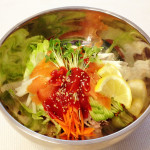 Salmon Salad Bibimbop